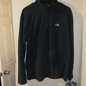 The North Face black zip sweater